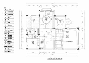 三房一廳照明燈具布局設(shè)計(jì)